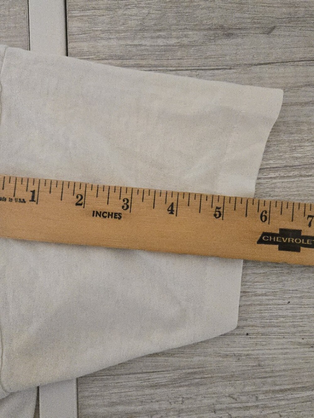 VIntage 1990s Marika T Shirt No Sweat Womens Small Crop Top Naturally Distressed - Picture 6 of 6